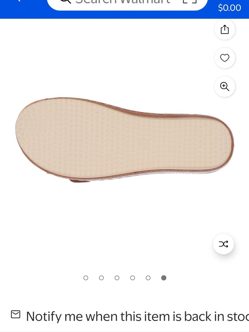 Good Choice Tan Buckle Wedge Slide - Women's Casual Comfort Wedge - Picture 7 of 17